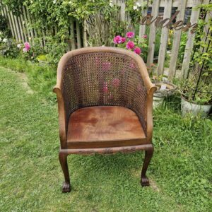 Antique Bergere chair.