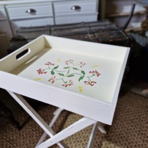 Garden / conservatory folding Tray.