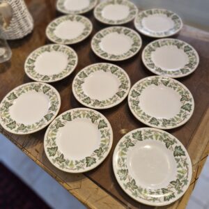 Wedgewood (Santa Clara w4114) 12x side plates & 3x Dessert plates.
