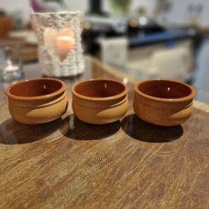 CERMER terracotta ramekins.