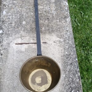 Antiqie Long Handled Brass pan