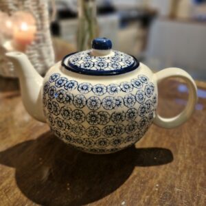 A Lovely Very Pretty Hand Painted Teapot Nicola Spring Collection
